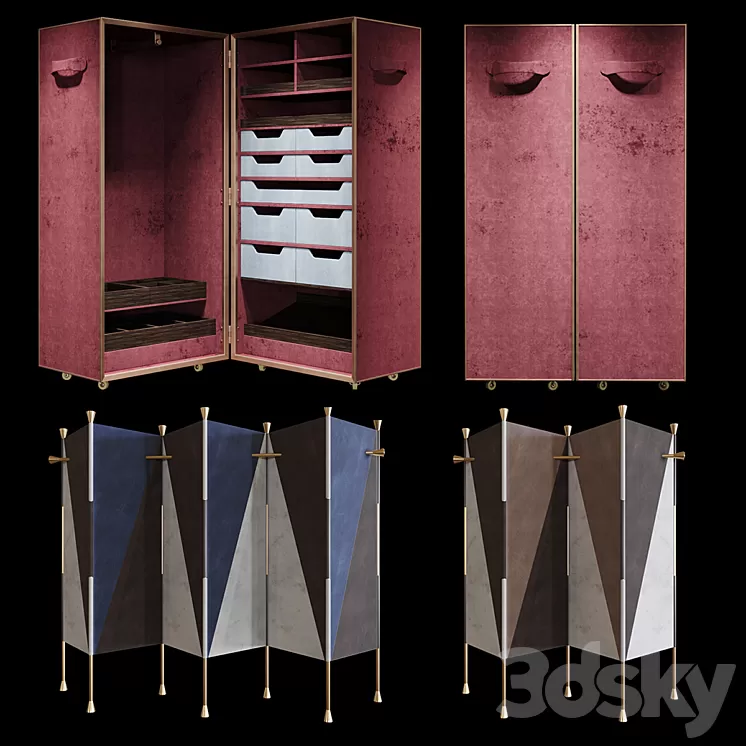 Baxter set 3D Model