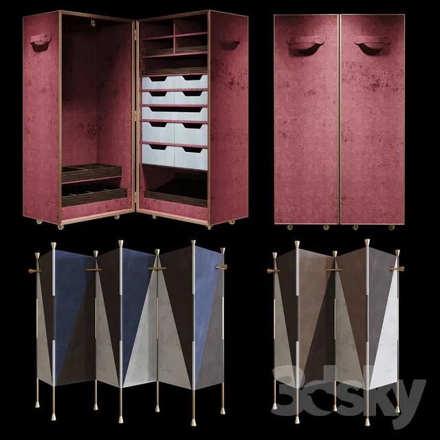 Baxter set 3D Model