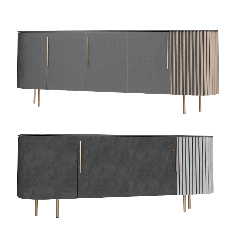BAXTER - Sideboard Plisse 3D Model