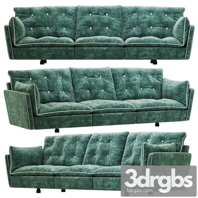 Baxter SORRENTO Sofa 3D Model Free