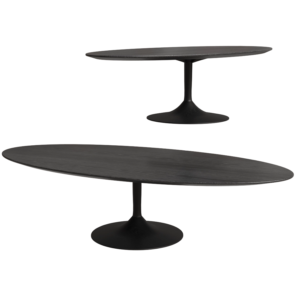 BAXTER - Table Bourgeois 140 3D Model