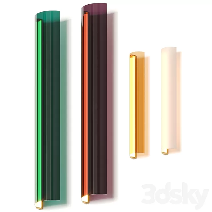 Baxter Tunnel Wall Lamps 3D Model Free