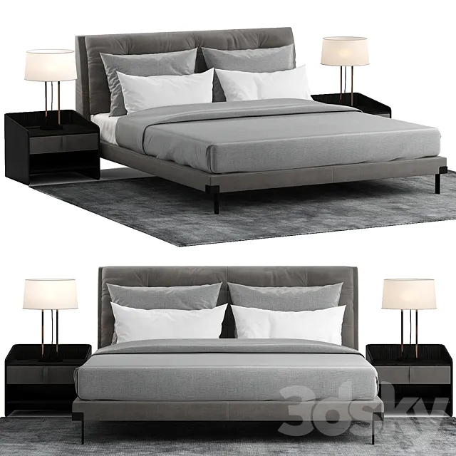 Baxter viktor bed 3D Model