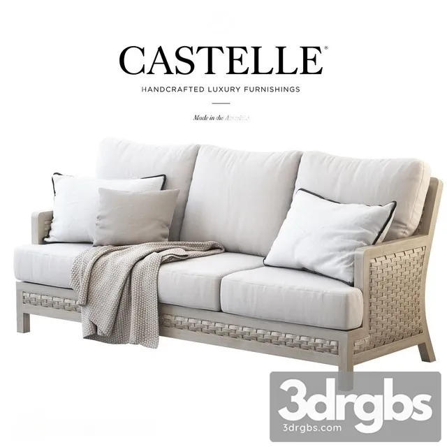 Bayside Sofa 3D Model Free