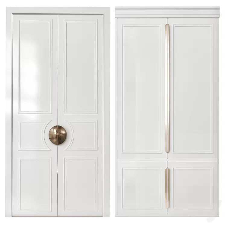 BB Associati door 3D Model