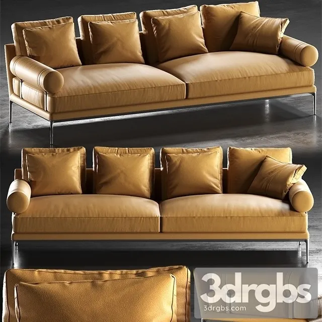 BB Atoll Sofa 3D Model Free