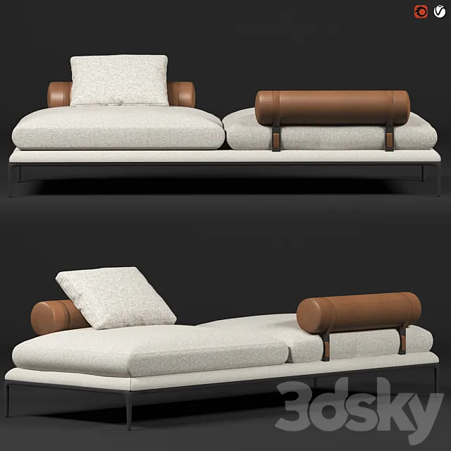 B&B Atoll sofa 3DModel