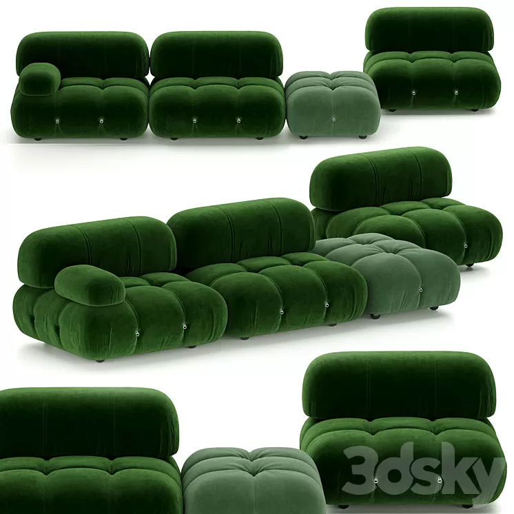 BB CAMALEONDA SOFA 4 SEATER BY BB ITALIA 3D Model