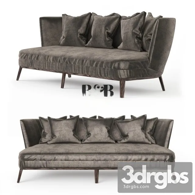 BB Febo BLT Sofa  3D Model Free