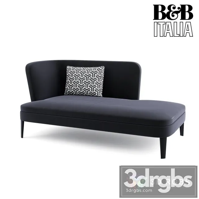 BB Febo Chaise Longue 3D Model Free