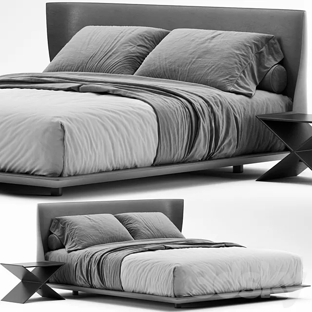B&B Italia Alys Bed 3DModel