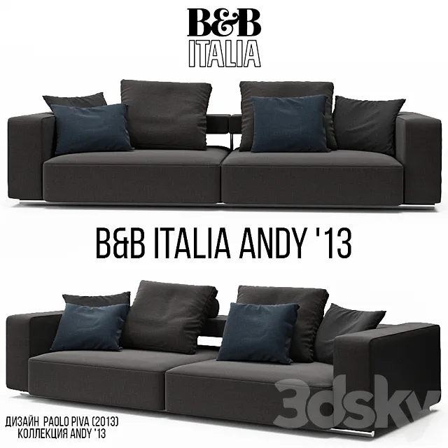B&B Italia ANDY '13 3D Model