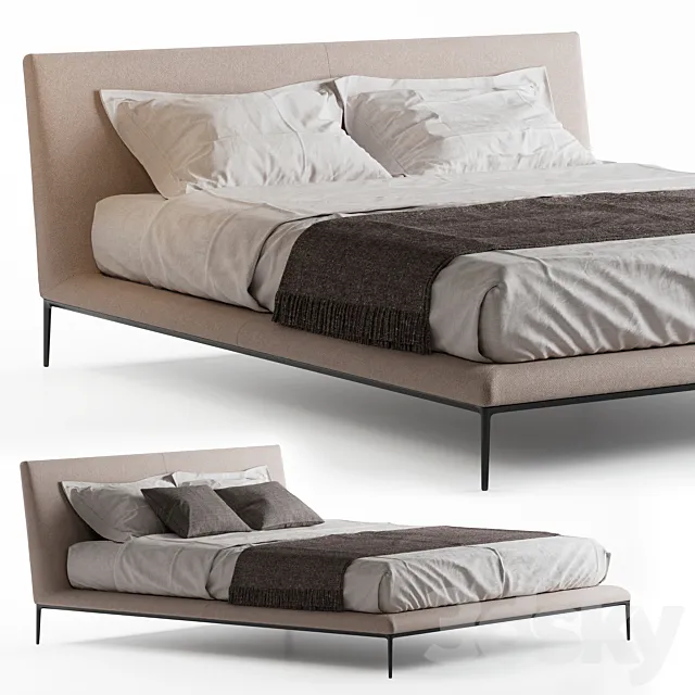 B&B Italia Atoll Bed Free Download