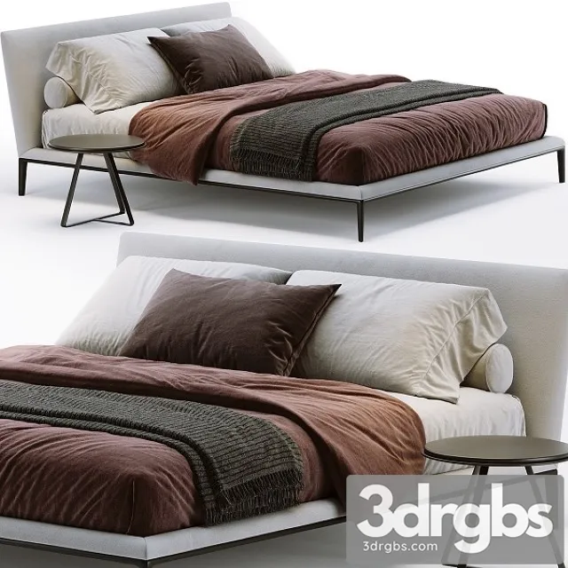 B&B Italia Atoll Bed 3D Model Free