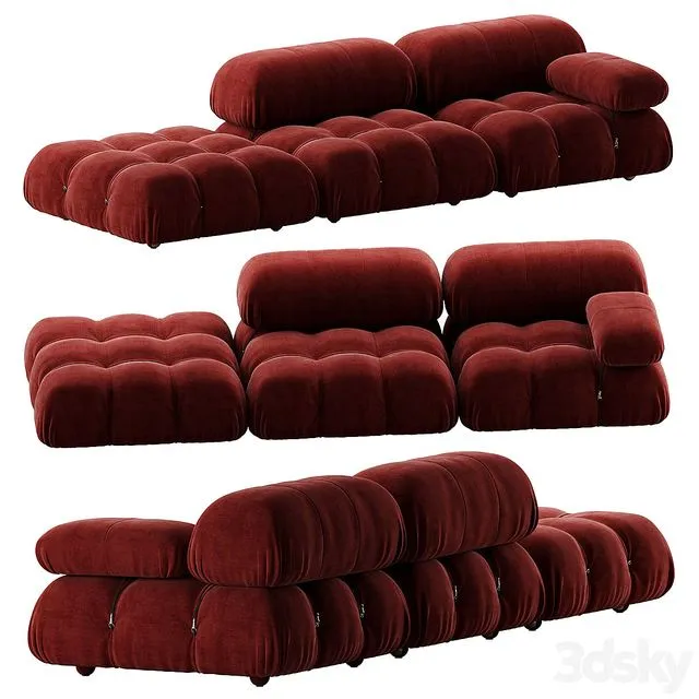 B&B Italia Camaleonda sofa 3D Model