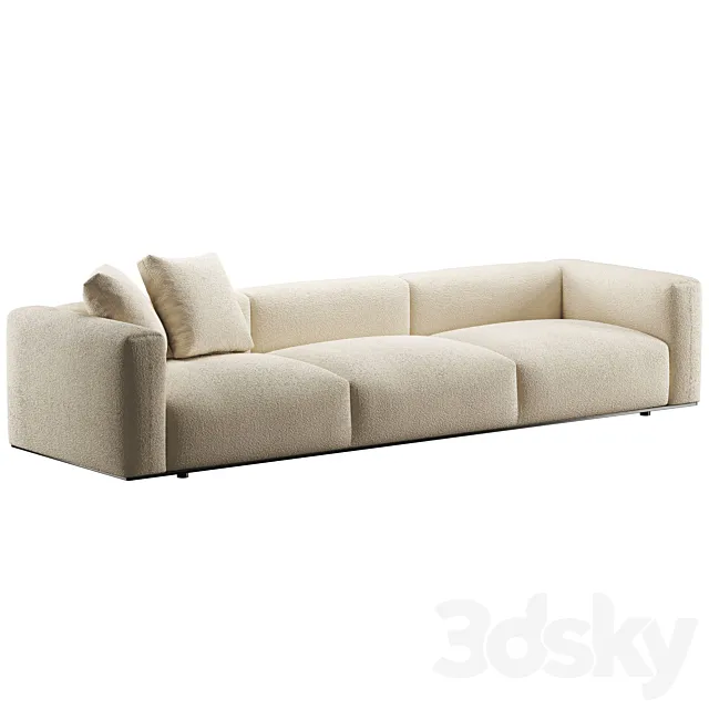 B&B Italia Dambodue 3 seater sofa Free Download