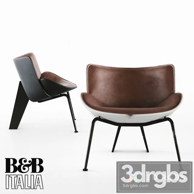 BB Italia Do Maru Chair 3D Model Free