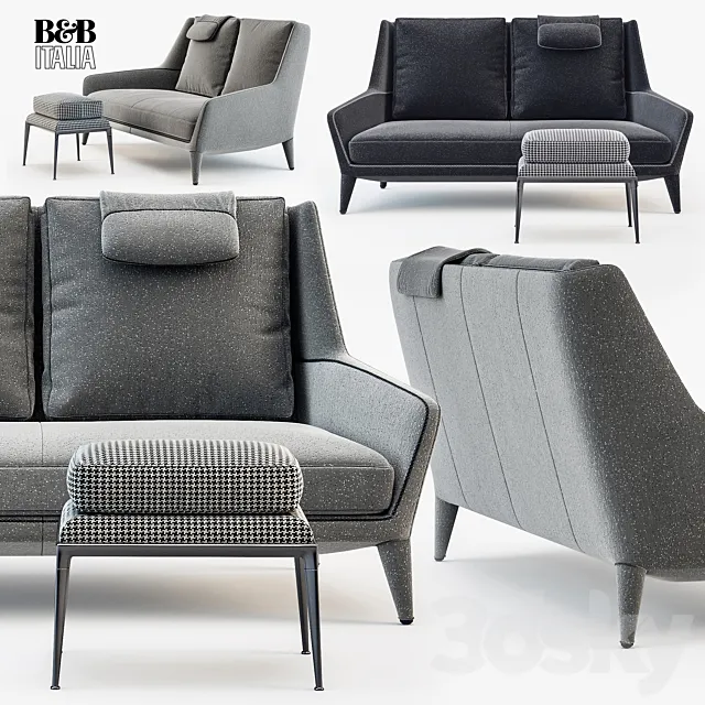 B&B Italia Edouard ED183 3DModel