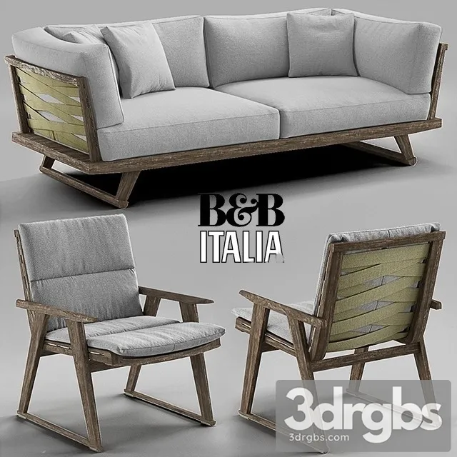 BB Italia Gio 01 3D Model Free