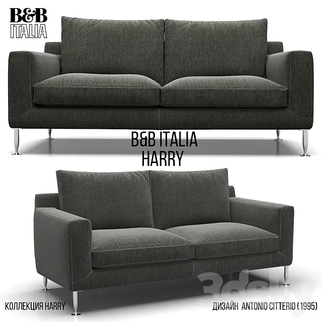b&b italia Harry 3D Model