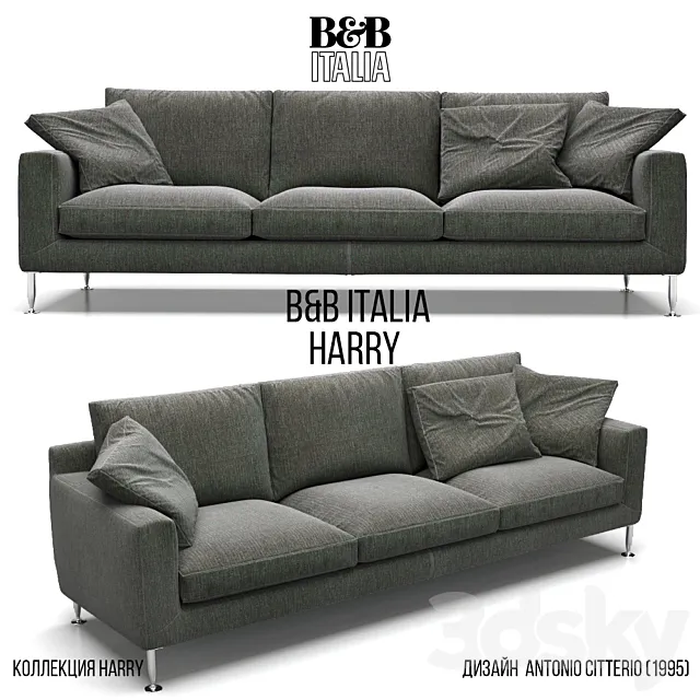 b&b italia Harry 3DModel