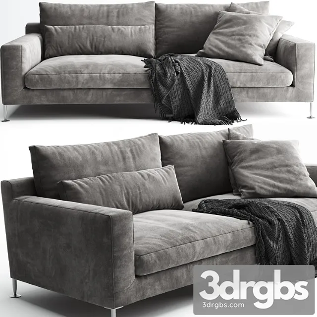 B&b italia harry sofa 2 3D Model Free