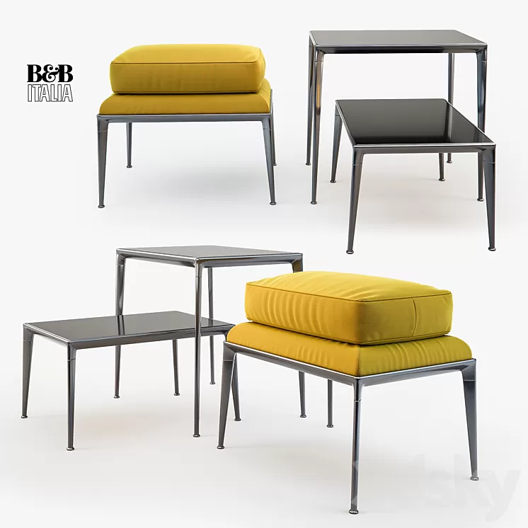 B&B Italia MIRTO INDOOR (IMP54 | IMT54 | IMT55_5) 3D Model