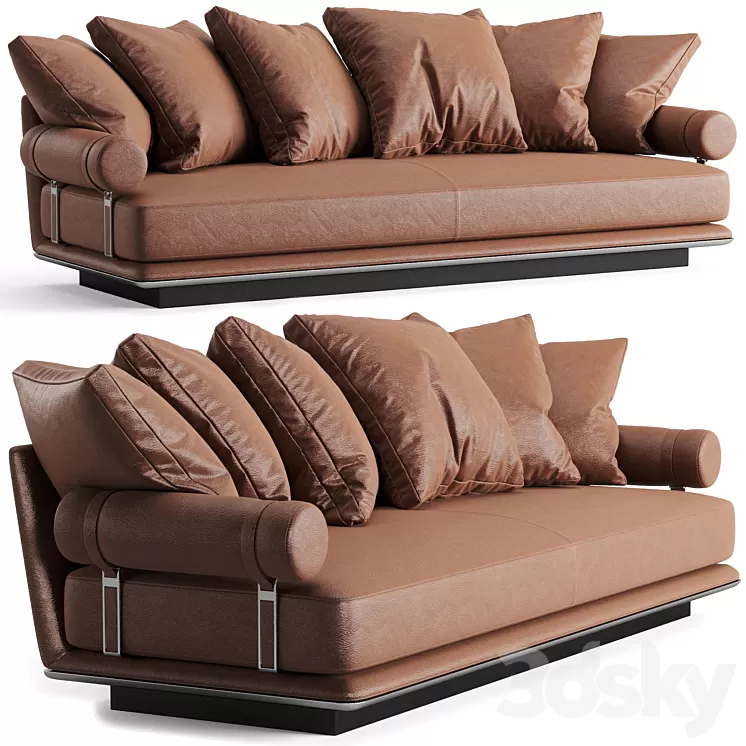 B&B Italia Noonu Sofa 3D Model