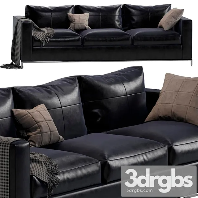 B&b italia project george sofa 2 3D Model Free