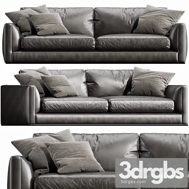 B&B Italia Richard Sofa 3D Model Free