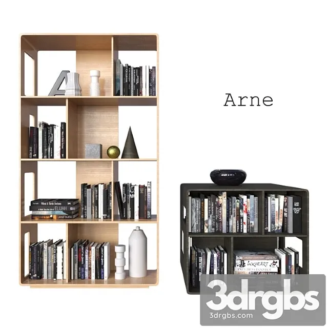B&b italia storage units arne 2 3D Model Free