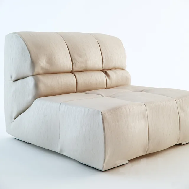 B&B italy tufty leather 3DModel