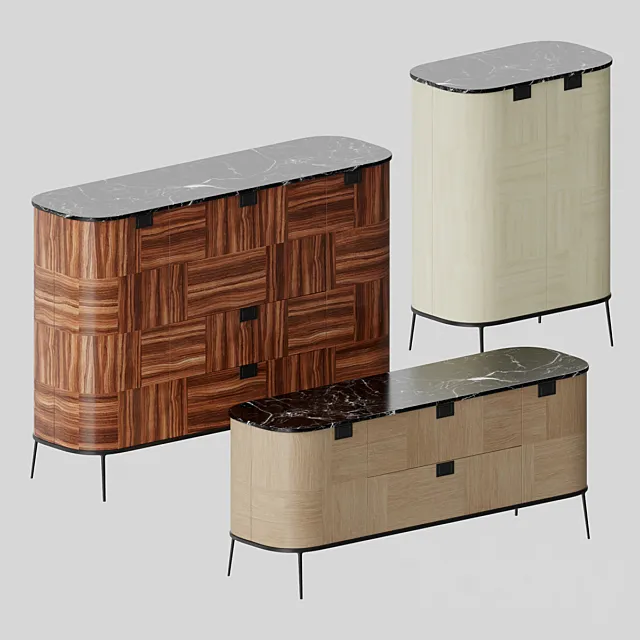 B&B Maxalto Tesaurus 3DModel