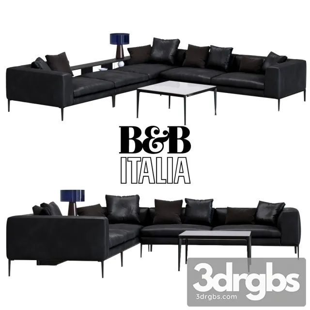 BB Michel Sofa 01 3D Model Free