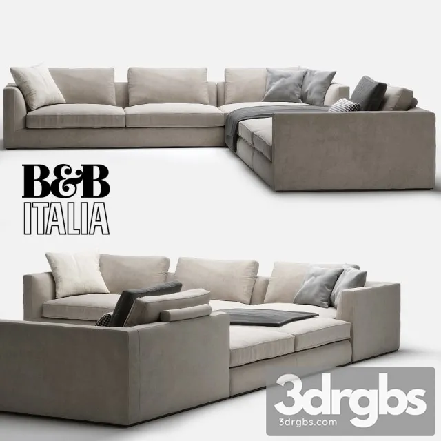 BB Richard Sofa 02 3D Model Free
