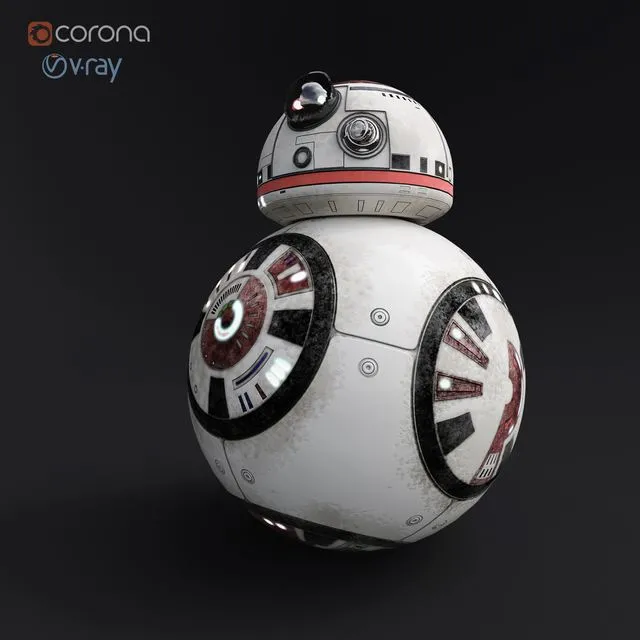 BB8 (BB9) 3D Model