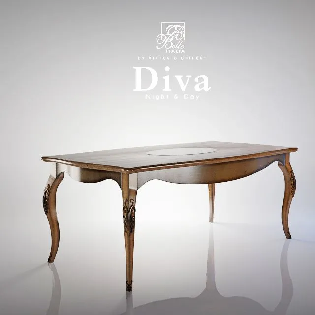 Bbelle Diva table 3D Model