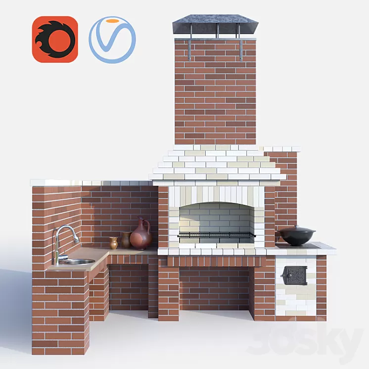 BBQ 2 3D Model