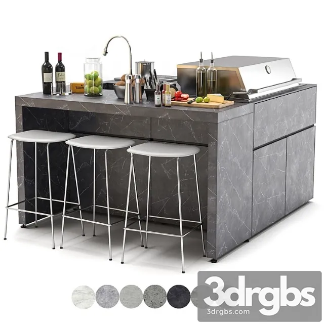 Bbqube x barbecue 3D Model Free