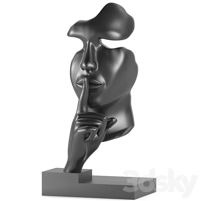 be silent statue 3DModel