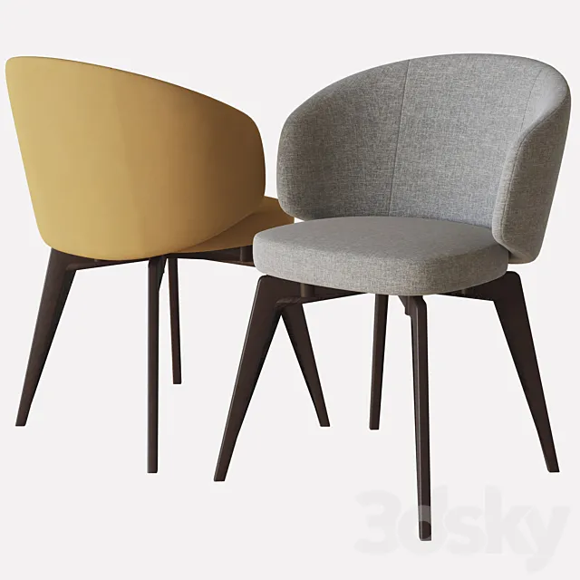 bea chair lema 3D Model