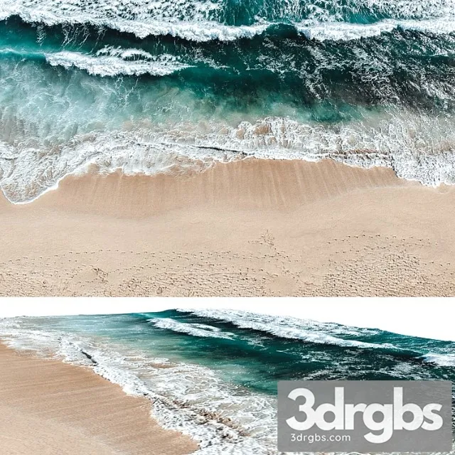 Beach and Sea 3D Model Download