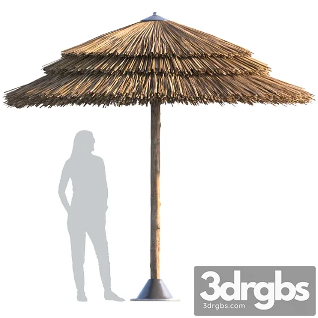 Beach umbrella 3D Model Download