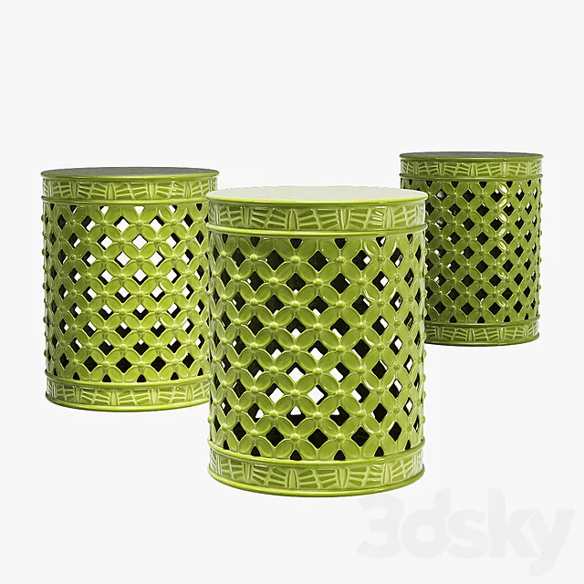 Beachcrest home gaynor leaves garden stool Free Download