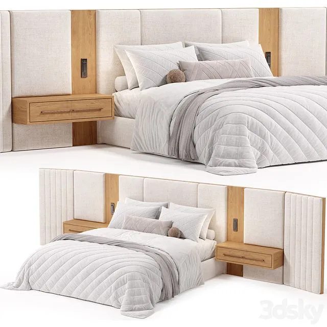 BEACON Bed 3D Model