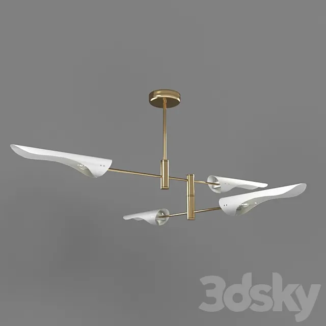 Beam White 54.324 3DModel
