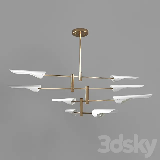 Beam White 54.328 3DModel