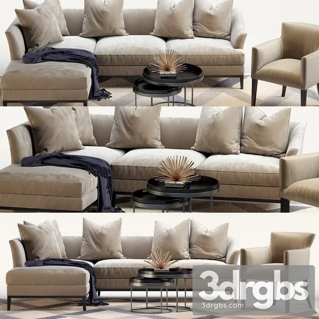 Beamont Sofa 01 3D Model Free
