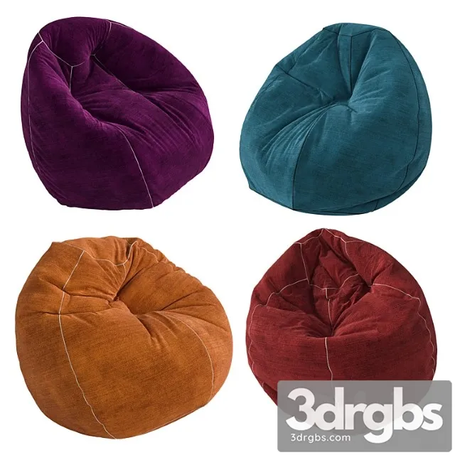 Bean Bag 3D Model Free