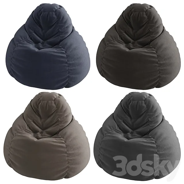 Bean bag chair 3DModel